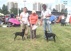 Max and daughter Pepsi, Norwegian Winners